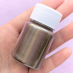 Pearlescence Powder | Pearl Pigment | Shimmer Resin Colorant | Resin Dye | Resin Paint | Resin Art Supplies (Coffee Brown / 10 grams)