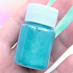 Shimmer Pigment Powder for Resin Craft | Pearlescence Paint | Pearl UV Resin Colorant | Epoxy Resin Dye (Aqua Blue / 4-5 grams)