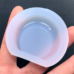 Bear Ear Silicone Mold | Kawaii Animal Hair Clip DIY | Hair Jewelry Making | Resin Craft Supplies (47mm x 40mm)