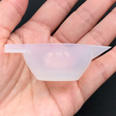 UV Resin Color Mixing Silicone Cup with Pour Spout and Handle | Reusable Bowl for Epoxy Resin Crafts | Pigment Mixer Pot
