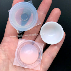 3D Dollhouse Bowl Silicone Mold | Miniature Noodle Bowl Rice Bowl DIY | Mini Doll Food Craft | UV Resin Art Supplies (28mm x 19mm)