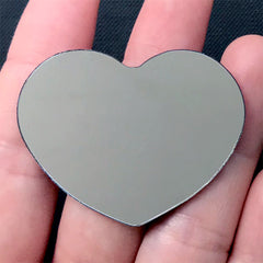 Heart Mirror Wand Silicone Mold | Magical Girl Accessories DIY | Kawaii Resin Crafts (50mm x 110mm)