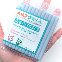 SILVER Oven Bake Clay (125g) | LIGHT GREY Polymer Clay | Modeling Clay | Clay Art Supplies