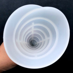 3D Unicorn Horn Silicone Mold | Large Unicorn Horn Mold | Epoxy Resin Art Supplies | UV Resin Crafts (75mm x 205mm)