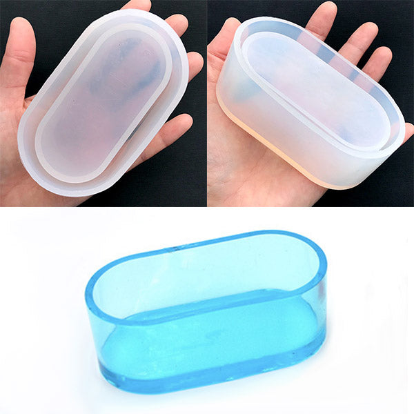 Moldes de Silicona para Resina | 9 Grid Pens Organizer Box Maker Resin  Molds Silicone | Easter Gifts Resin Molds Rectangle Cube Shape Shenyang