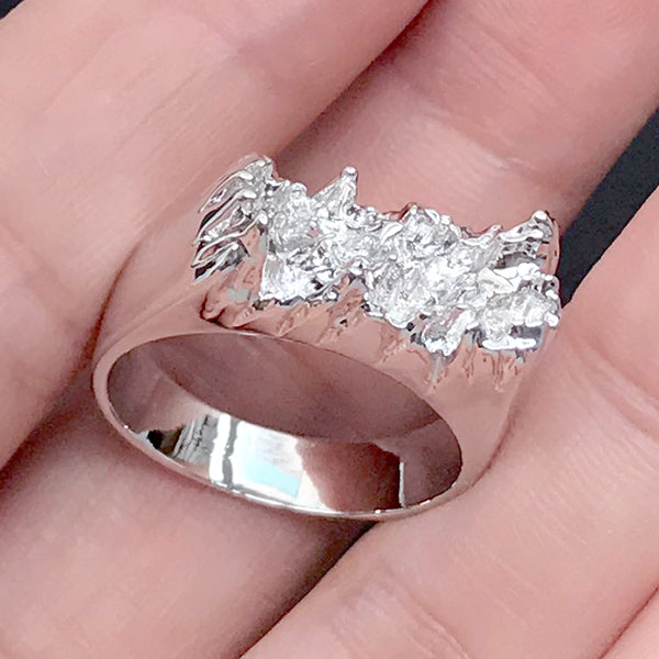 Broken Mountain Peak Silicone Ring Mold, Resin Ring Mold, Jewelry Mold for  Ring, 16mm-18mm Ring Mold -  Denmark