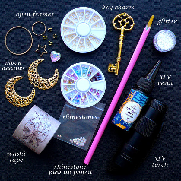 Whimsical Resin Shaker Molds, Anime Magic Wand Silicone Mold, Magical  Girl Shaker Charm Mold, Mahou Kei Jewelry DIY