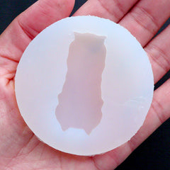 Alpaca Flexible Mold | Llama Mold | Animal Silicone Mould | Kawaii Resin Molds | Decoden Cabochon Making (20mm x 42mm)