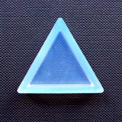Triangle Flexible Mould | Geometry Silicone Mold | Resin Pendant DIY | Clay Jewelry Making (25mm x 22mm)