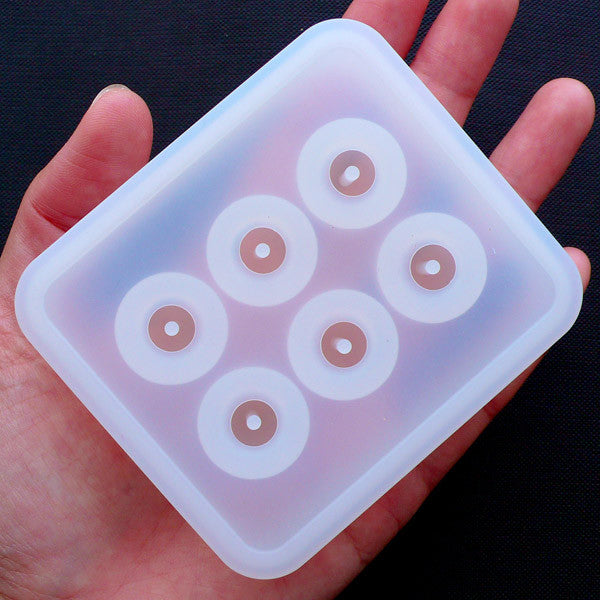 16mm Round Ball Bead Silicone Mold (6 Cavity)