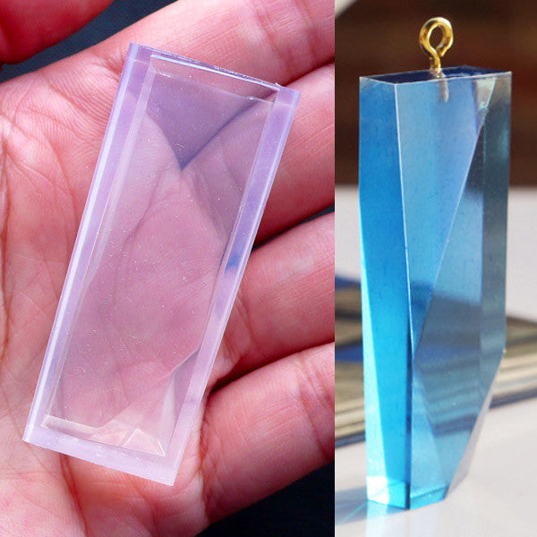 6 Cavity Silicone Acrylic Earring And Necklace Pendant Epoxy Table Mold For  DIY Jewelry Making With Epoxy Resin Craft From Giftvinco13, $1.41