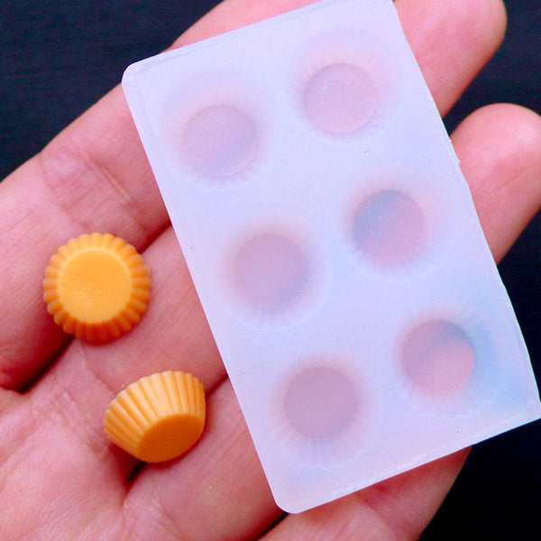 Miniature Tart Bottom Silicone Mold (6 Cavity)