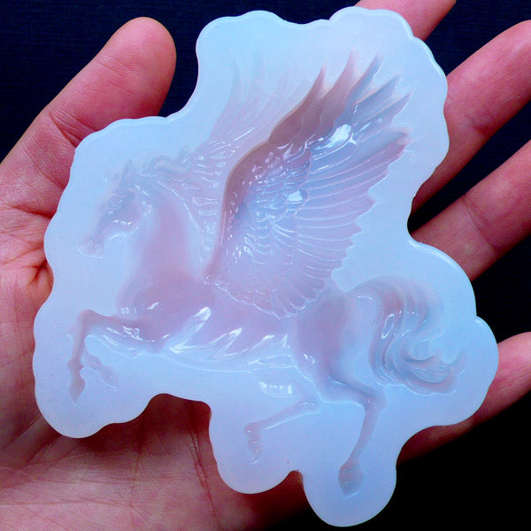 Fantasy Unicorn Silicone Mold Pegasus Mold Fairytale Animal