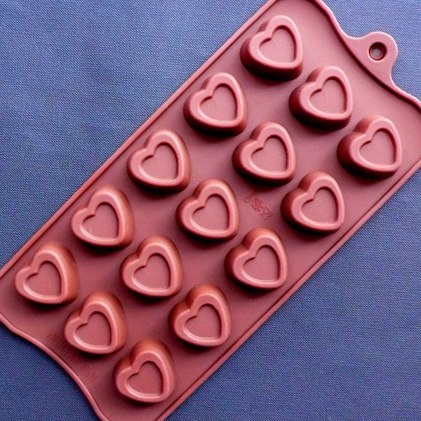 Food Safe Chocolate Silicone Mold (15 Cavity)