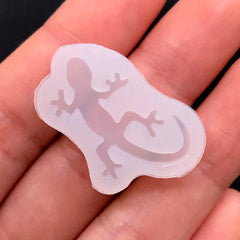 Gecko Silicone Mold | Lizard Mold | Animal Mould | Mini UV Resin Soft Mold | Resin Embellishment DIY (17mm x 26mm)