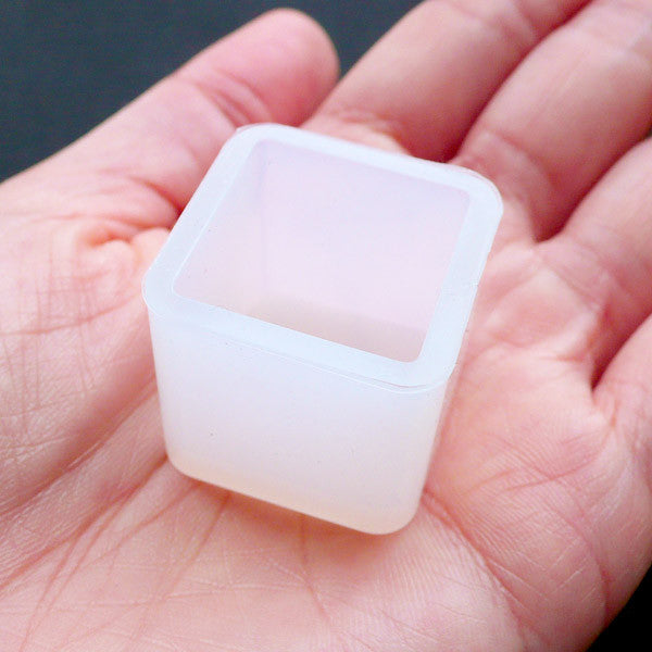 HIGH QUALITY Square Cube Silicone Mold, Epoxy Resin Mold, Kawaii Res, MiniatureSweet, Kawaii Resin Crafts, Decoden Cabochons Supplies