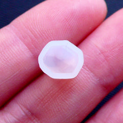 Faceted Rhinestone Mold | Resin Gemstone Silicone Mold | UV Resin Jewellery Making | Tiny Mini Gem Mold | Stud Earrings DIY | Epoxy Resin Supplies (6mm x 7mm)