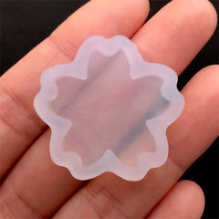 Cherry Blossom Mold | Sakura Mould | Flexible Flower Mould | Silicone Floral Mold | Kawaii Resin Jewellery Mold | Fimo Clay Mold | Epoxy Resin Art (28mm x 26mm)