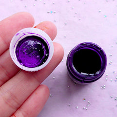 Translucent Pigments for Resin Crafts | Colouring for Kawaii Cabochon (Purple Blue / 10 grams)