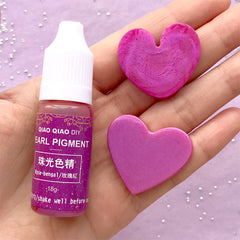 Pearl Colorant | Resin Pigment | Resin Colour | Dye for Resin | Resin Colouring | Resin Painting | Resin Art Supplies (Rose Purple / 15 grams)