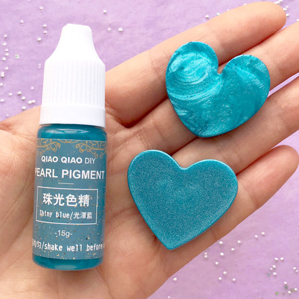 Pearl Resin Colorant, Shimmer Resin Pigment, Resin Dye, Resin Caboc, MiniatureSweet, Kawaii Resin Crafts, Decoden Cabochons Supplies