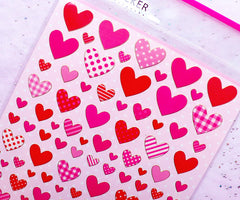 Wedding Stickers | Valentine's Day Heart Sticker | Party Decoration & Scrapbook Supplies