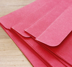 Red Envelopes | Invitation Card Making | Greeting Cards | Announcement | Letter | Wedding Supplies | Papercraft & Stationery (10pcs / 16cm x 11cm)