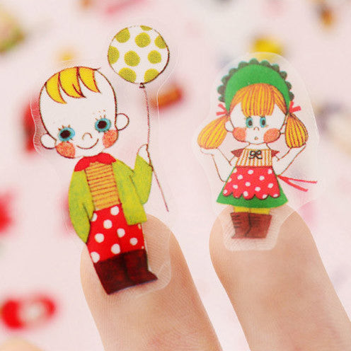 CLEARANCE Happy Life Deco Stickers, Korean Stickers in Hand Drawn Sty, MiniatureSweet, Kawaii Resin Crafts, Decoden Cabochons Supplies