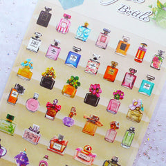 Perfume Bottle Stickers by Daisyland | Filofax Life Planner Stickers | Erin Condren Deco Sticker | Scrapbooking | Beauty Embellishments | Diary Notebook Stickers | Korean Stationery Supplies