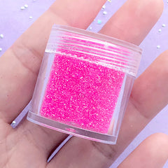 Hot Pink Glitter Powder | Bling Bling Resin Cabochon Making | Holographic Fairy Glitter (4-6 grams)