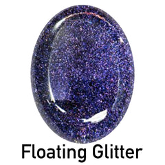 Floating Galaxy Glitter Powder for Resin Art | Unsinkable Iridescent Glitter | Resin Jewelry Supplies (Purple)