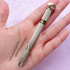 1mm Drill Bits & Tool Kit for Kawaii Resin Cabochons | Charms & Pendants Making (Set of 3pcs)