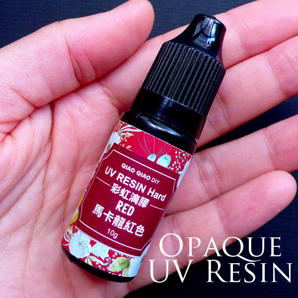 Opaque Colored UV Resin - 10g, Solar Activated Resin