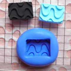 Kawaii Mold Chocolate Cake 15mm Flexible Silicone Mold Decoden Miniature Sweets Fimo Polymer Clay Jewelry Cabochon Mold Charms Resin MD359
