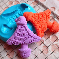 Christmas Tree Mold 30mm Silicone Flexible Mold Cupcake Topper Fondant Mold Gum Paste Scrapbooking Fimo Polymer Clay Resin Wax Mold MD678