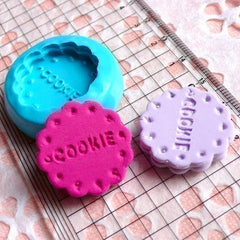 Silicone Mold Flexible Mold Cookie Biscuit Mold Flower 25mm Decoden Mold Kawaii Sweets Fimo Polymer Clay Food Cabochon Charms Resin MD134