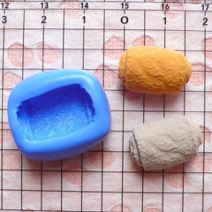Pastry Bread Mold 18mm Silicone Flexible Mold Decoden Kawaii Miniature Mold Sweets Fimo Polymer Clay Food Mold Cabochon Charms Resin MD206