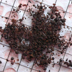 Fake Chocolate Flakes Topping Faux Chocolate Topping - Miniature Food / Donut / Cupcake / Dessert / Sweets / Cookie Decoration (10ml) TP104