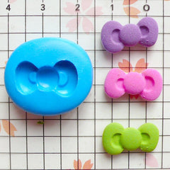 Bow Mold 17mm Flexible Silicone Mold Kawaii Cupcake Topper Cake Decoration Mold Mini Resin Mold Scrapbooking Mold Polymer Clay Charms MD742