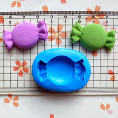 Bow Tie Candy (33mm) Silicone Flexible Push Mold - Miniature Food, Sweets, Jewelry, Charms (Clay Fimo Resin Epoxy Wax Sculpey Fondant) MD698