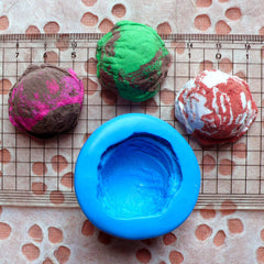 Kawaii Ice Cream Scoop Mold 29mm Flexible Silicone Mold Decoden Miniature Sweets Mold Fimo Polymer Clay Jewelry Cabochon Charms Resin MD282