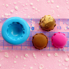 Ice Cream Scoop Mold 17mm Flexible Mold Silicone Mold Decoden Mold Miniature Sweets Cell Phone Deco Mold Kawaii Jewelry Charms Mold MD276
