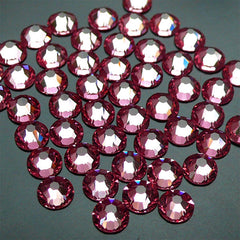 Swarovski SS16 (4mm) 2058 Swarovski Elements Rhinestones (Flat Back) 14 Faceted Cut Round Crystal (Light Pink 223) (50pcs) RH-SW004
