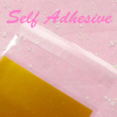 Christmas Tree Gift Bags Merry Christmas (20 pcs / Gold) Self Adhesive Resealable Plastic Handmade Gift Wrapping Bags (10cm x 10.1cm) GB022