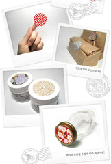 Japanese Style Sticker Set (9pcs) Seal Sticker - Scrapbooking Packaging Party Gift Wrap Diary Deco Collage Home Decor S091