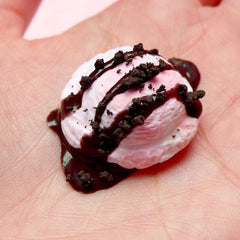 Deco Sauce (Chocolate / Brown) Kawaii Miniature Sweets Dessert Ice Cream Cupcake Topping Cell Phone Deco Scrapbooking Decoden DS023