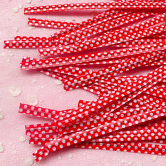 CLEARANCE Polka Dot Twist Ties (Red / 20pcs) Gift Wrap Bag Wrapping Packaging Supplies Gift Bag Decoration Party Deco Twistties Twisties S110