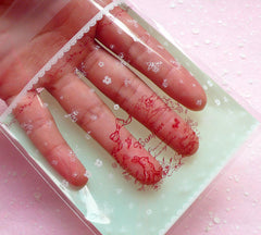 Kawaii BONJOUR Clear Gift Bags (20 pcs / Light Green) Self Adhesive Plastic Bag Gift Wrapping Bag Packaging Cookie Bag (9.9cm x 10cm) GB093