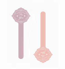 For You Sticker (2 Sets / 12pcs) Seal Sticker Scrapbooking Packaging Party Cookie Chocolate Candy Gift Wrap Diary Collage Home Decor S150