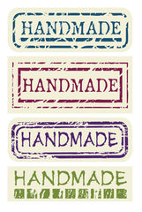 CLEARANCE Handmade Stickers (3 Sets / 24pcs) Scrapbooking Product Packaging Party Decoration Handmade Gift Wrap Diary Deco Collage Home Decor S157